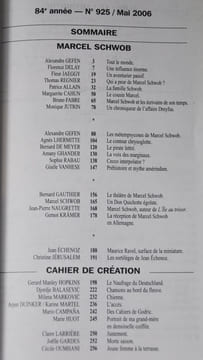 Revue Europe n°925, mai 2006, "Marcel Schwob". (collectif) SCHWOB Marcel, ECHNOZ Jean, GEFEN Alexandre, et al.