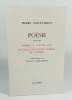 Poésie 1927-1937 (Poèmes à l'autre moi, Le cycle des douze poèmes de l'année). ALBERT-BIROT Pierre
