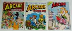 Arcade: The Comics Revue (Complet en 7 livraisons). (Collectif) Art Spiegeleman, Bill Griffith, Aldo Bobbo (Robert Armstrong), Robert Crumb, Kim ...
