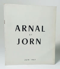 Arnal et Jorn. Juin 1957.