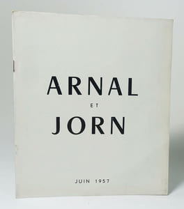 Arnal et Jorn. Juin 1957.