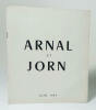 Arnal et Jorn. Juin 1957.. ARNAL François - JORN Asger - PREVERT Jacques - QUENEAU Raymond