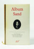 Album Sand. SAND George - LUBIN Georges