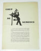 (Tract) Coup de semonce. (Collectif) Bona, Jacques Brunius, Yves Elléouët, Élie-Charles Flamand, Georges Goldfayn, Radovan Ivsic, Louis Janover, Jan ...