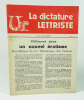 Ur. La dictature lettriste n°2. (Collectif) Maurice Lemaître, Gabriel Pomerand, Jean-Louis Brau, Gil J. Wolman, Isidore Isou