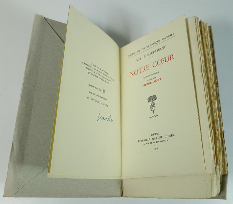 Les Cousines De La Colonelle – Mannoury D'Ectot / Maupassant – édition 1933 Unique Aquarellée