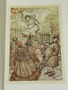 Piter Pan dans les jardins de Kensington. BARRIE J.M. - RACKHAM Arthur