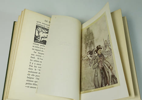 Piter Pan dans les jardins de Kensington. BARRIE J.M. - RACKHAM Arthur