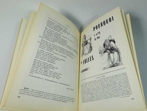 Bizarre, nouvelle série, n°4 "Les hétéroclites et les fous littéraires". (Collectif) Raymond Queneau, Charles Nodier, André Blavier, Noël Arnaud, ...