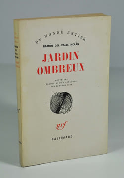 Jardin ombreux. Del VALLE-INCLAN Ramon