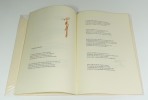 Le droit d'asile. Premiers poèmes de André de Richaud. 1925 - 1930.. RICHAUD André de