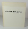 Olivier de Cayron, octobre 1989. De CAYRON Olivier - Michel BROOMHEAD - Luc VEZIN