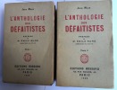 L'Anthologie des Défaitistes. Maxe (Jean), pseudonyme de Jean Collot