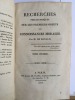 RECHERCHES PHILOSOPHIQUES
SUR LES PREMIERS OBJETS
DES CONNAISSANCES MORALES. BONALD LOUIS-AMBROISE DE
(1754-1840)
