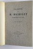 La Canne de M. Michelet.  Promenades et souvenirs. Préface par Alfred Mézières.
. CLARETIE (Jules)