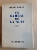 Un rameau de la nuit.. BOSCO, Henri.