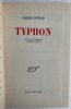 Typhon. Traduit de l'anglais par André Gide.. CONRAD (Joseph).