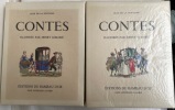 Contes de Jean de La Fontaine illustré par Henry Lemarié.. LA FONTAINE (Jean de)