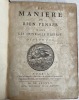 La manière de bien penser dans les ouvrages d'esprit , dialogues (par le P. D. Bouhours)
. Bouhours, Dominique (1628-1702).