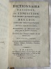 DICTIONNAIRE RAISONNE, OU EXPOSITION PAR ORDRE ALPHABÉTIQUE, DES LOIS SUR LES TRANSACTIONS ENTRE PARTICULIERS, ACCOMPAGNÉE des Observations ...