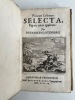 Variarum Lectionum Selecta, Figuris aenis applicata.... NYENBORGH, Johan Van.