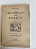 Le Treizième livre des Fables. José Corti