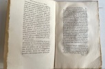  Discours sur la vie et les ouvrages de Pascal.. Bossut, Charles (1730-1814)

