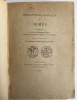 Inscriptions antiques de N&icirc;mes publi&eacute;es par Eug&egrave;ne Germer-Durand et MM. F. Germer-Durand et A. Allmer, sous les auspices de la Commission ...