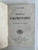 Profils parlementaires. Les d&eacute;put&eacute;s de la France.. La Combe, L. de