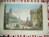 Vue d'optique représentant Rome dans sa splendeur ancienne. Vue d'Optique du dix-huitième siècle