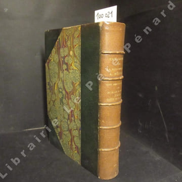 Catalogue de la Bibliothèque de Feu Mr Albert Bélinac (Membre de la Société de Bibliophiles Industriel) - Catalogue et Planches Première Partie: Très ...