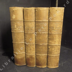 Traité d'Anatomie Humaine - ( Traité complet en 4 Volumes). Tome premier : ostéologie - arthrologie - myologie - Tome second: Angeiologie - Système nerveux central - Tome troisième: Système nerveux périphérique - Organe de sens - Tome quatrième: Appareil de la digestion