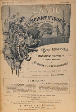 La Vie Scientifique, Revue Universelle des Inventions Nouvelles et Sciences Pratiques du Cyclisme et de l'Automobilisme, n°287. La Vie Scientifique, ...