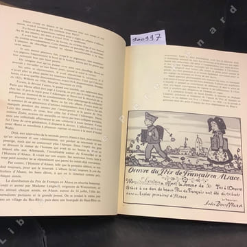 Avec Hansi à travers l'Alsace: le livre du Centenaire de Hansi 1873-1973. PERREAU Robert