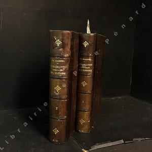 Philosophie Analytique de l'Histoire. Tome premier et tome second (2 volumes). Les idées - Les religion - Les systèmes (Livres I à livre VIII)