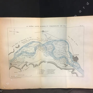 Du Saint-Gothard à la mer. Le Rhône. Histoire d'un Fleuve. . LENTHERIC, Charles (Ingénieur en chef des Ponts & Chaussées)