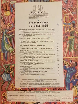 Musica disques, N° 67. Musica disques - Rédacteur en chef : Henri Gaubert