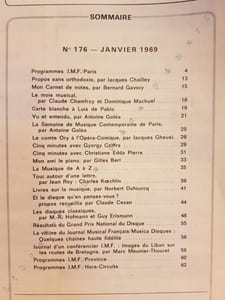 Musica disques, N° 176