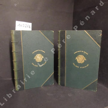 Théorie Mécanique de la Chaleur - Tome 1 et Tome 2 - 2 volumes - . VERDET, E. - Prudhon et Violle, MM.(publiée par)