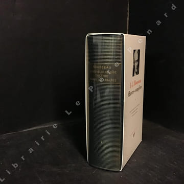 Oeuvres complètes Tome II : La Nouvelle Heloïse - Théâtre - etc. ROUSSEAU Jean-Jacques - Edition publiée sous la direction de Bernard Gagnebin et ...