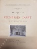 Antiquités et richesses d'Art du département du Rhône. BEGLE, Lucien