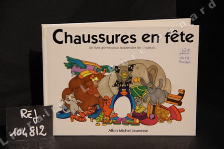 Chaussures en fête, un livre animé pour apprendre les couleurs (Pop-up)