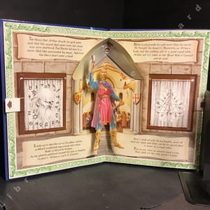 The legend of King Arthur and the round table, a pop up book (Pop-up) (texte en anglais)