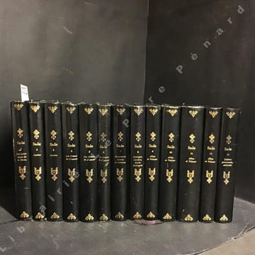 Oeuvres complètes de Sade. 35 volumes incluant 4 volumes des oeuvres théâtrales : I. Les infortunes de la vertu - II, III. Justine - IV, V, VI. Les ...