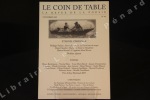 Le Coin de Table, N°40 : Eternel éphémère : Pierre-Jean Jouve, ou l'Exorcisme du Temps (Philippe Pichon) - Paul-Jean Toulet de l'Académie (Daniel ...