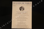 Le Coin de Table, N°46 : Poésie, Fantasy, Science-fiction : Fantasy et poésie (Jean Hautepierre) - La poésie de science-fiction (Jacques Charpentreau) ...