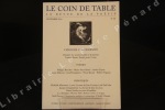 Le Coin de Table, N°48 : Changer la modernité : Le savant, le poète et le pouvoir (Chaunes) - Paradis perdu. Conte (Laurent Sauzé) // Poèmes // ...