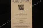 Le Coin de Table, N°52 : L'Oreille Heureuse : La prosodie de Maurice Rollinat (Jean Hautepierre) - Autour de Schéhérazade (Mathilde Martineau) // ...