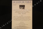 Le Coin de Table, N°57 : La bibliothèque est vide, mais la poésie continue ! : Vers encagés et vers libérés (Jacques Charpentreau) - Un poète maudit, ...