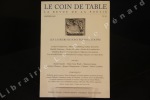 Le Coin de Table, N°61 : Les lauriers ne sont pas tous coupés : Michel Houellebecq, l'audace d'un poète (Jacques Charpentreau) - Charles d'Orléans, ...